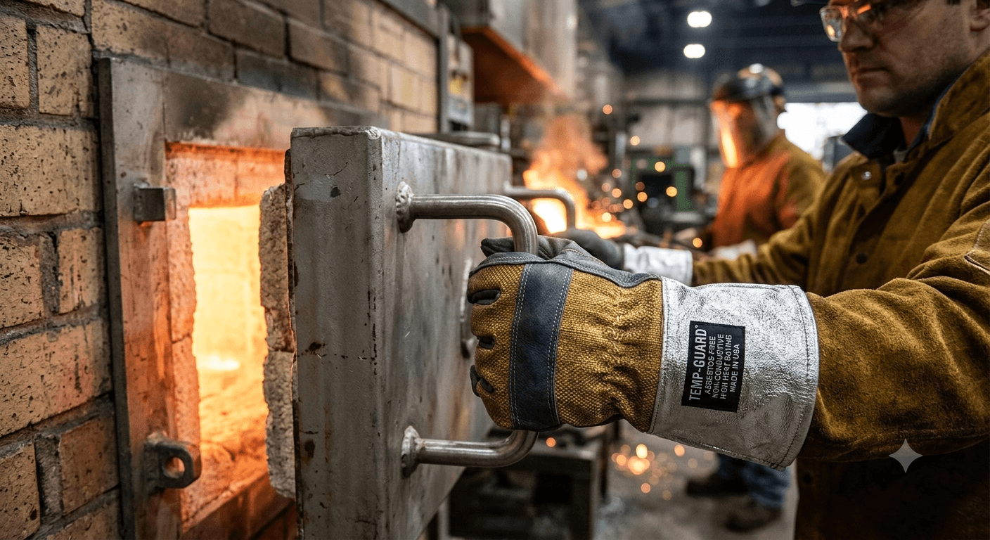 Asbestos-Free Heat Gloves